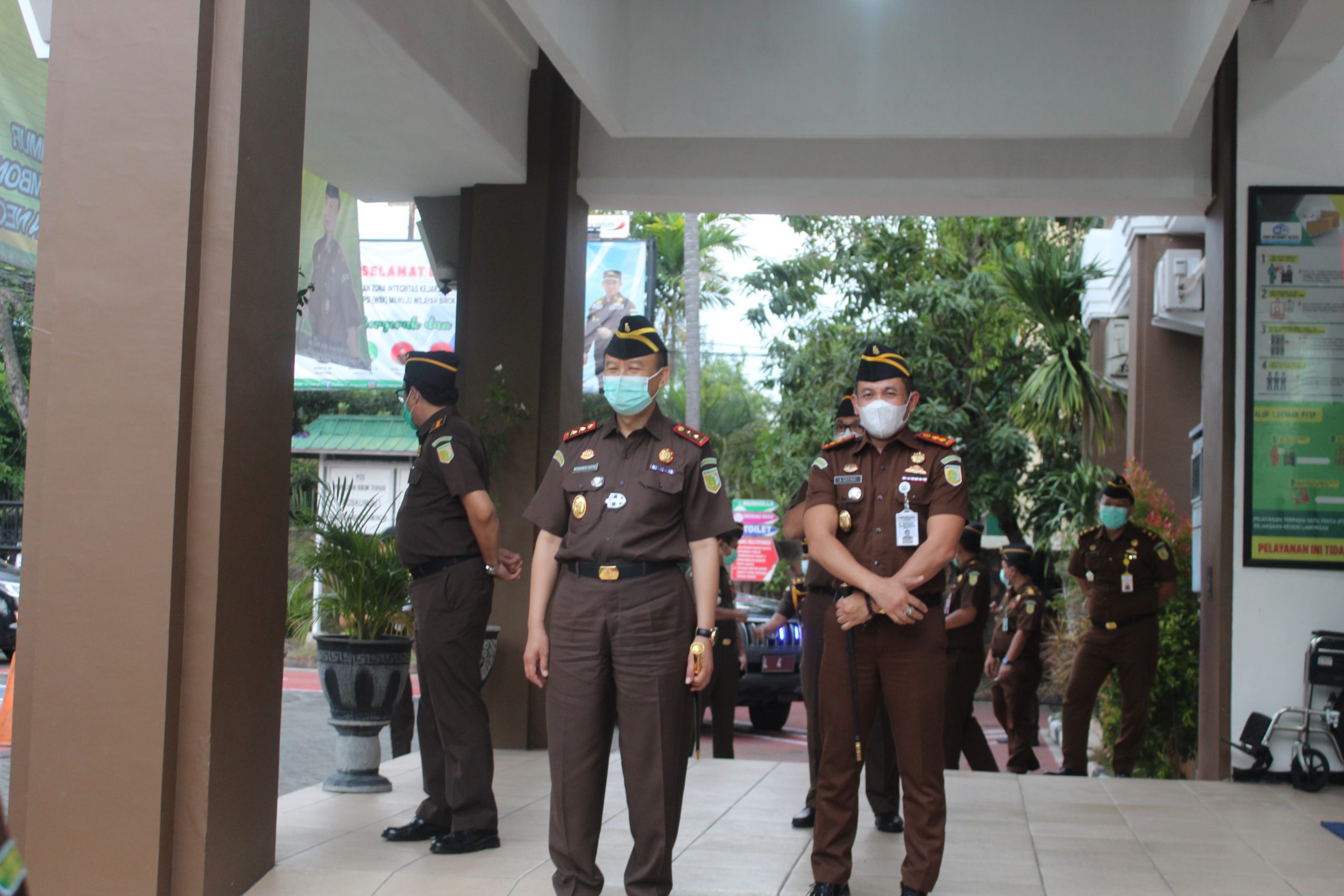 Kunjungan Kerja Kepala Kejaksaan Tinggi Jawa Timur Di Kantor Kejari