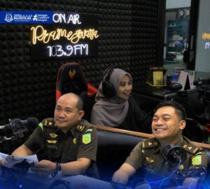 Jaksa Menyapa Bertemakan Restorative Justice Di Prameswara 103.9 FM