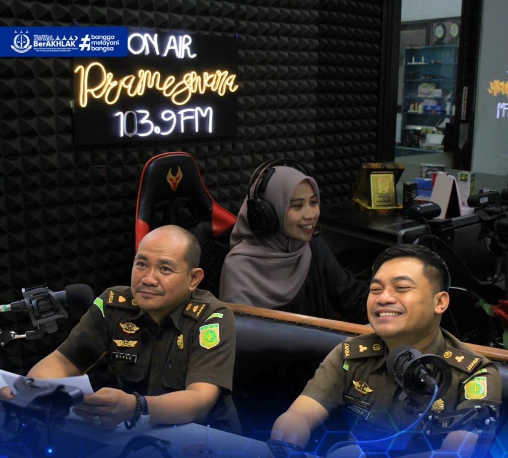 Jaksa Menyapa Bertemakan Restorative Justice Di Prameswara 103.9 FM