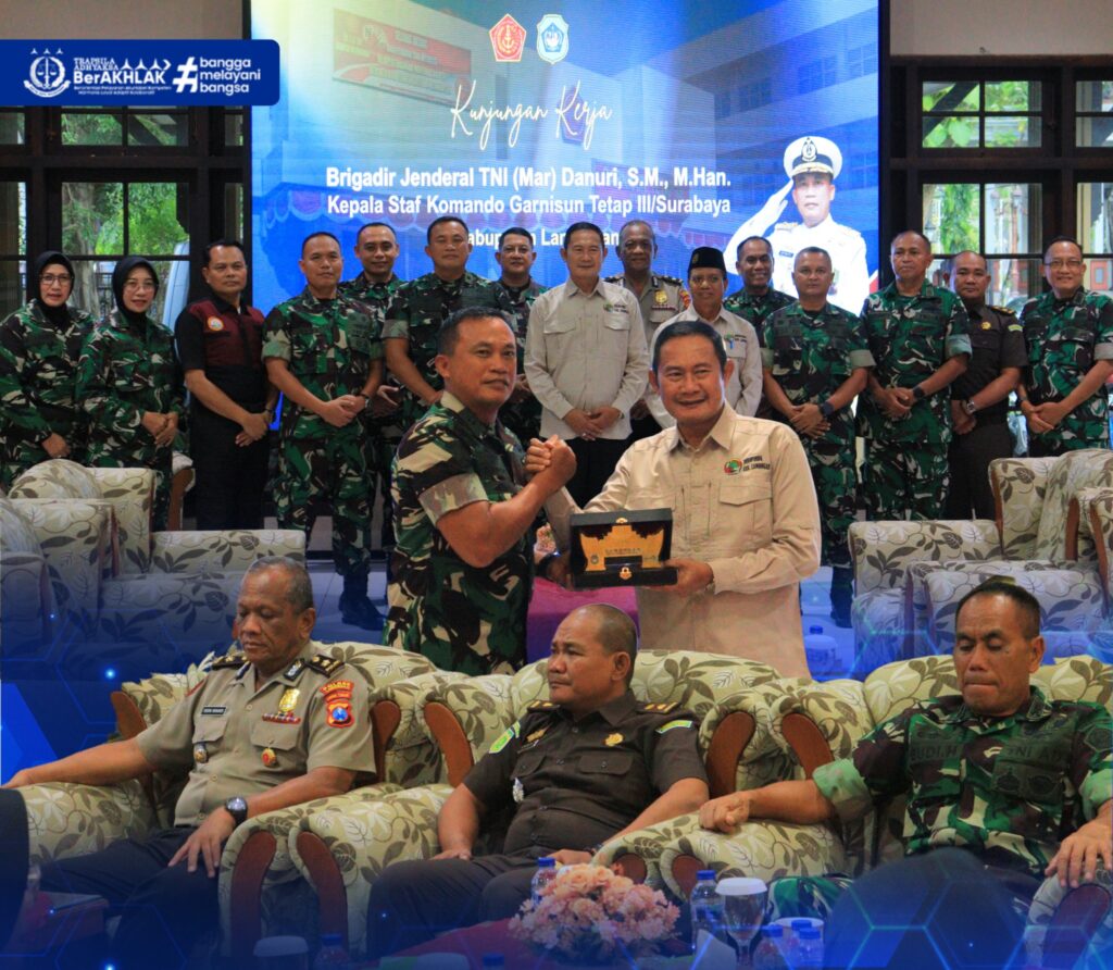 Kunjungan Kerja Kaskogartap III/ Surabaya Di Kabupaten Lamongan