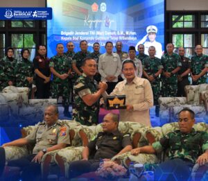 Kunjungan Kerja Kaskogartap III/ Surabaya Di Kabupaten Lamongan