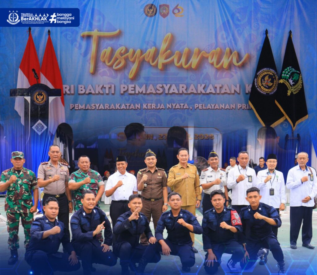 Tasyakuran Hari Bakti Pemasyarakatan ke-62 Lembaga Pemasyarakatan kelas IIB Lamongan