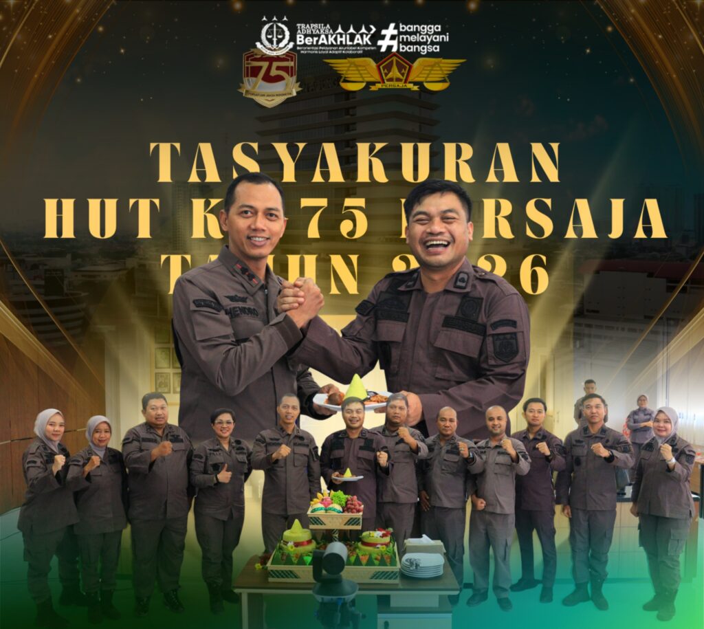Tasyakuran Dalam Rangka HUT PERSAJA ke-75 Kejaksaan Negeri Lamongan
