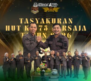 Tasyakuran Dalam Rangka HUT PERSAJA ke-75 Kejaksaan Negeri Lamongan