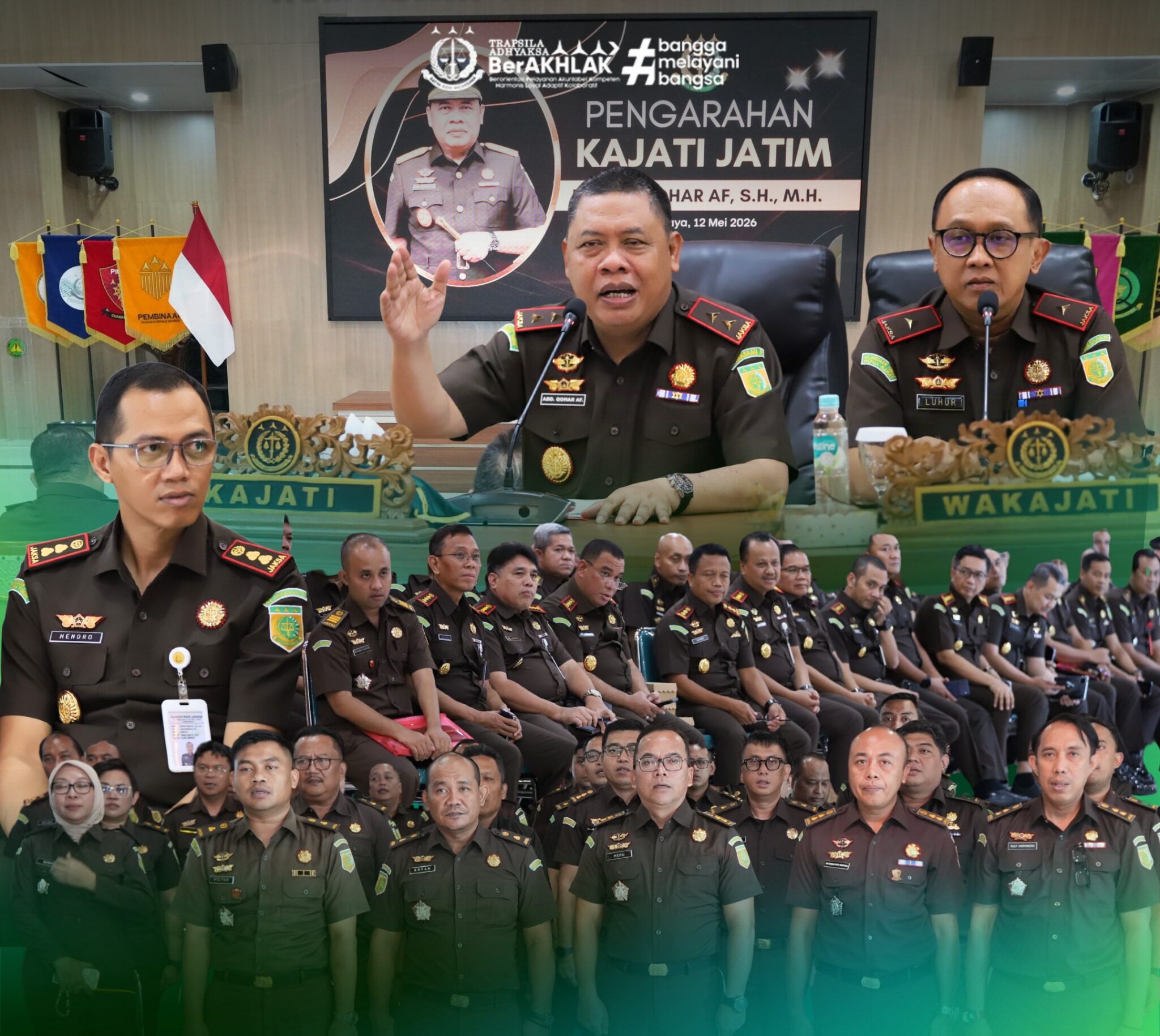 Pengarahan Kepala Kejaksaan Tinggi Jawa Timur