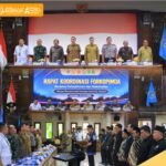 Rapat Koordinasi Forkopimda Bersama Forkopimcam dan Stakeholder Dengan Tema Merajut Harmoni Untuk Lamongan Aman dan Nyaman