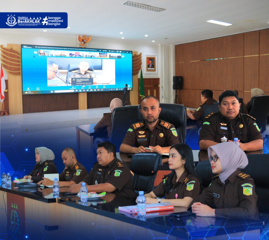 Rapat Optimalisasi Penyelesaian Barang Rampasan Negara dan Benda Sita Eksekusi